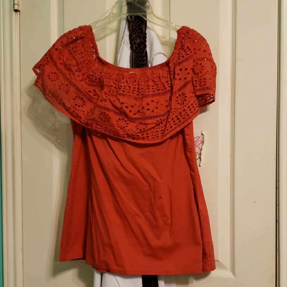 St. John's Bay off the shoulder top